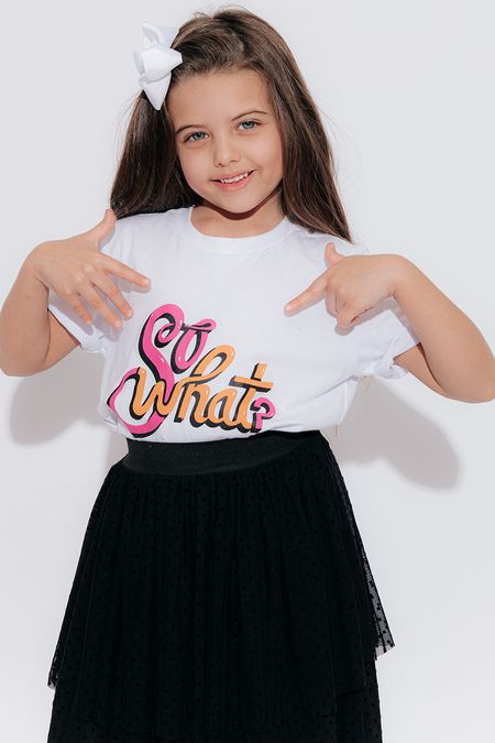 Blusa Blessinha So What? Colors Branco
